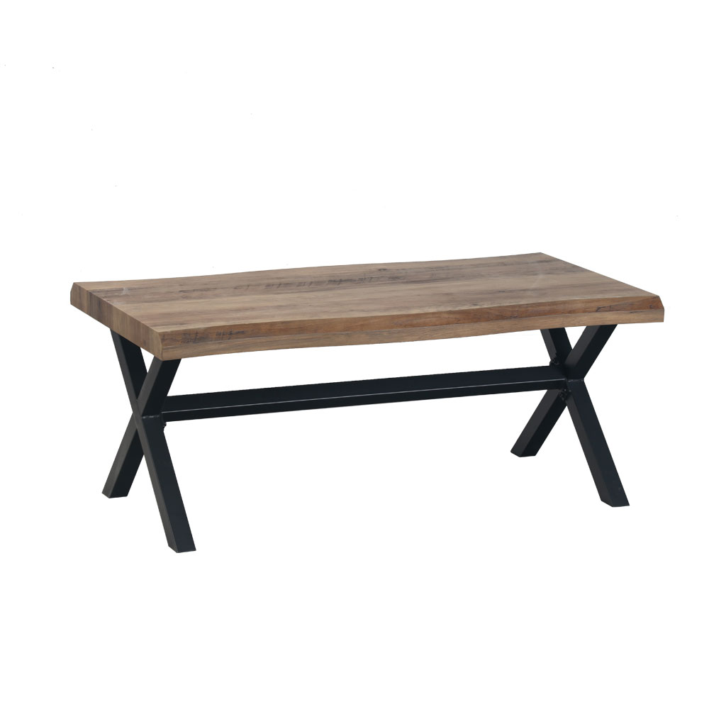 Liberta BRICK COFFEE TABLE ΚΑΡΥΔΙ ΜΑΥΡΟ 110x60xH45cm 110x60xH45cm 04-0564