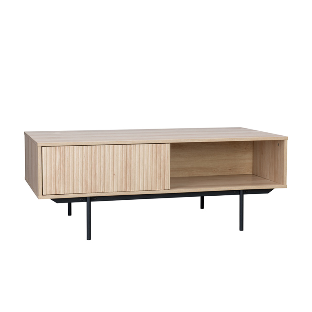 Liberta RIGOTE COFFEE TABLE 1ΣΥΡΤΑΡΙ SONOMA ΜΑΥΡΟ 120x59xH45cm 120x59xH45cm 04-0634