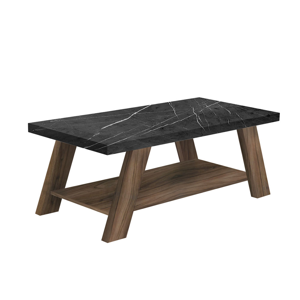 CARACAS 2 COFFEE TABLE ΠΕΤΡΑ ΚΑΡΥΔΙ 119x59xH46cm 04-0644 CARACAS 2 COFFEE TABLE ΠΕΤΡΑ ΚΑΡΥΔΙ 119x59xH46cm 04-0644