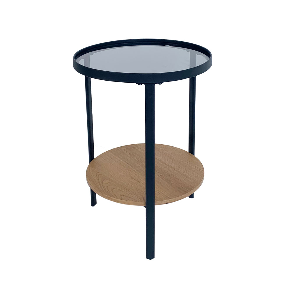 Liberta ACCORDO SIDE TABLE ΦΙΜΕ ΦΥΣΙΚΟ ΜΑΥΡΟ 40x40xH55cm 40x40xH55cm 04-0967 Liberta ACCORDO SIDE TABLE ΦΙΜΕ ΦΥΣΙΚΟ ΜΑΥΡΟ 40x40xH55cm 40x40xH55cm 04-0967