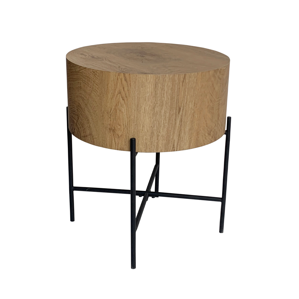 Liberta MADERA SIDE TABLE ΦΥΣΙΚΟ ΜΑΥΡΟ 45x45xH45cm 45x45xH45cm 04-1027 Liberta MADERA SIDE TABLE ΦΥΣΙΚΟ ΜΑΥΡΟ 45x45xH45cm 45x45xH45cm 04-1027