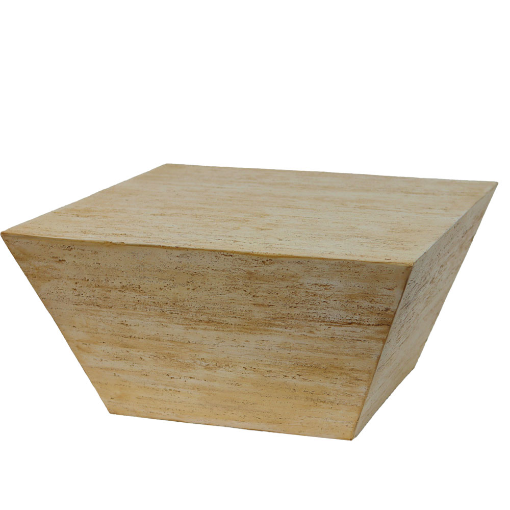 Liberta PYRAMIS COFFEE TABLE BEIGE 80x80xH40cm 80x80xH40cm 04-1088