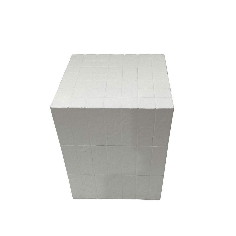 Liberta SQUARE SIDE TABLE ΛΕΥΚΟ 36x36xH46cm 36x36xH46cm 04-1096
