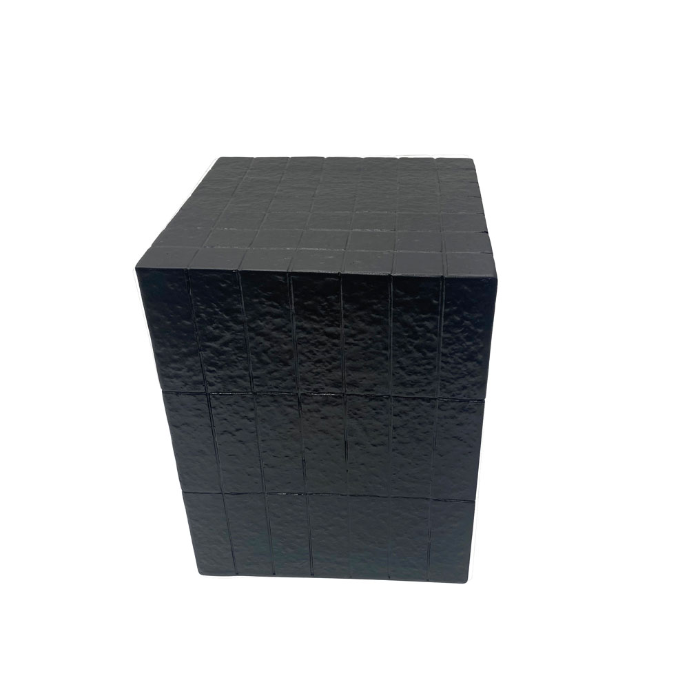Liberta SQUARE SIDE TABLE ΜΑΥΡΟ 36x36xH46cm 36x36xH46cm 04-1097