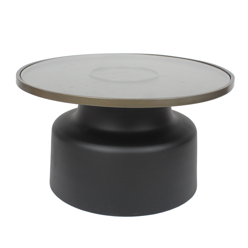 Liberta BOW COFFEE TABLE ΜΑΥΡΟ 71,5×71,5xH40cm 71,5×71,5xH40cm 04-1129 Liberta BOW COFFEE TABLE ΜΑΥΡΟ 71,5×71,5xH40cm 71,5×71,5xH40cm 04-1129