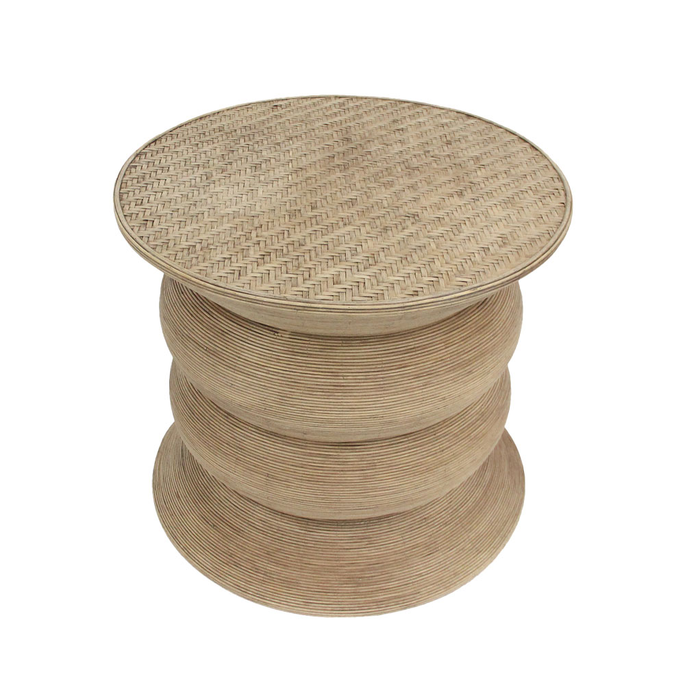 Liberta RIBBONS SIDE TABLE ΦΥΣΙΚΟ 59x59xH53cm 59x59xH53cm 04-1166 Liberta RIBBONS SIDE TABLE ΦΥΣΙΚΟ 59x59xH53cm 59x59xH53cm 04-1166