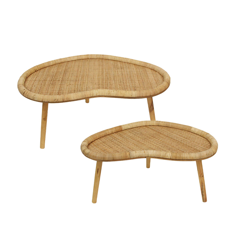 Liberta KAMIRA SIDE TABLE SET 2ΤΕΜ ΦΥΣΙΚΟ 90x59xH39,5cm 90x59xH39,5cm 04-1168 Liberta KAMIRA SIDE TABLE SET 2ΤΕΜ ΦΥΣΙΚΟ 90x59xH39,5cm 90x59xH39,5cm 04-1168
