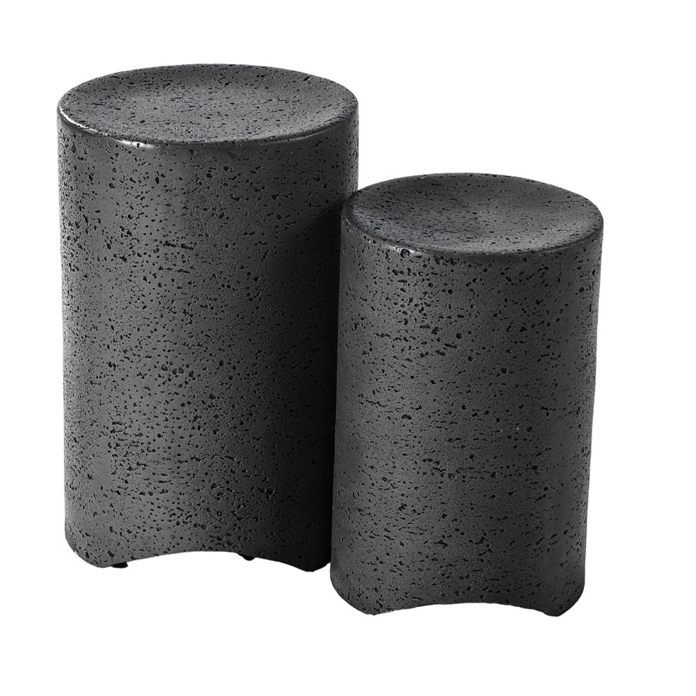 Liberta ROLE SIDE TABLE SET 2ΤΕΜ ΑΝΘΡΑΚΙ 36x36xH56cm 36x36xH56cm 04-1180 Liberta ROLE SIDE TABLE SET 2ΤΕΜ ΑΝΘΡΑΚΙ 36x36xH56cm 36x36xH56cm 04-1180