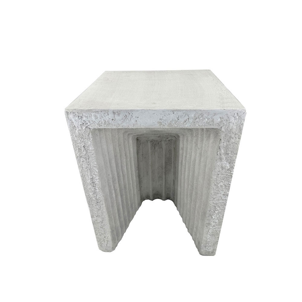 Liberta GATE SIDE TABLE CEMENT 34x34xH47cm 34x34xH47cm 04-1187 Liberta GATE SIDE TABLE CEMENT 34x34xH47cm 34x34xH47cm 04-1187