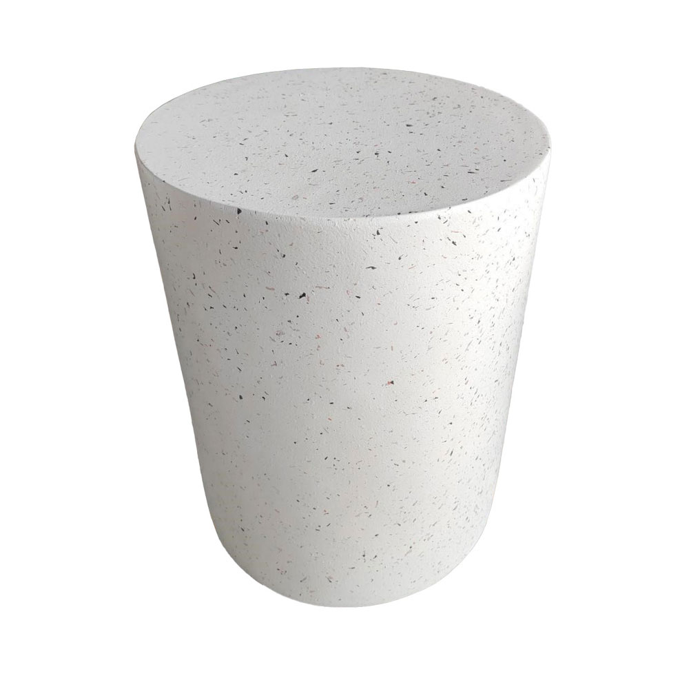 Liberta WHEEL SIDE SIDE TABLE TERRAZZO 35x35xH47cm 35x35xH47cm 04-1208 Liberta WHEEL SIDE SIDE TABLE TERRAZZO 35x35xH47cm 35x35xH47cm 04-1208