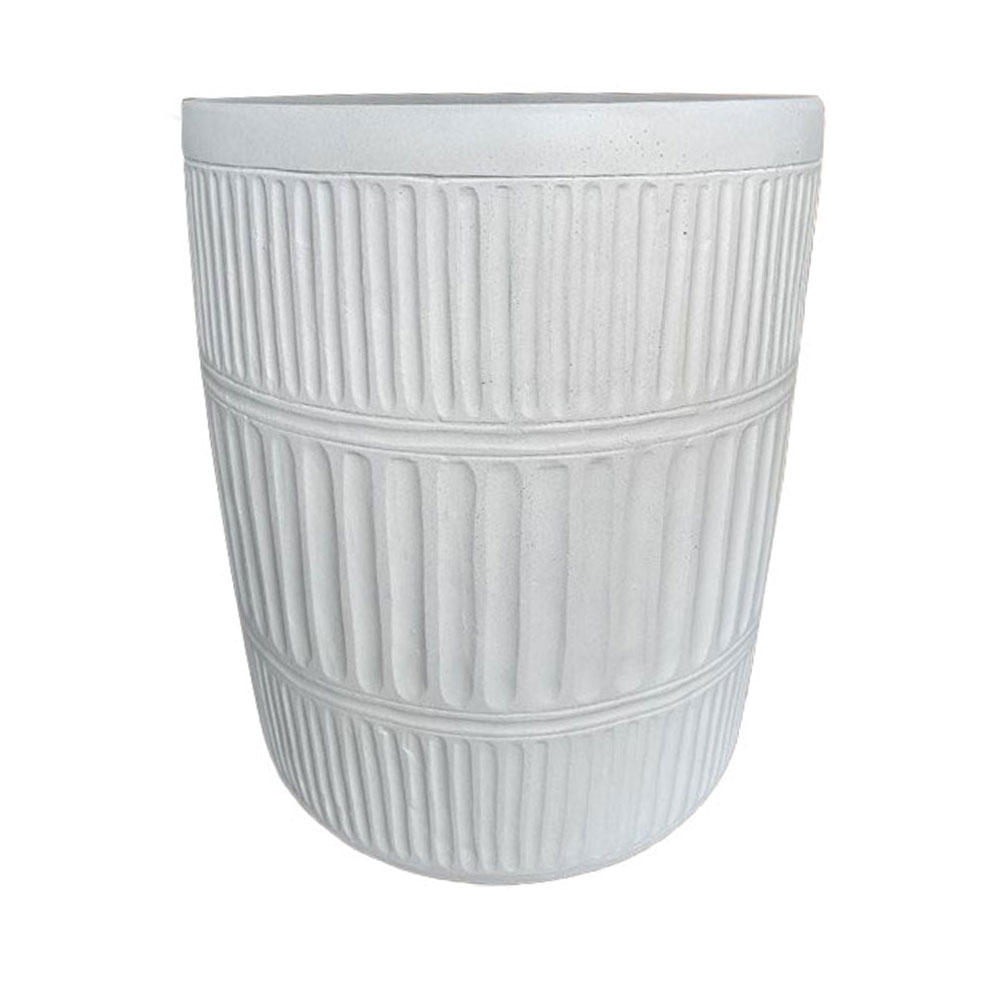 Liberta GEOMETRICAL 1 SIDE TABLE ΛΕΥΚΟ 38x38xH47cm 38x38xH47cm 04-1217