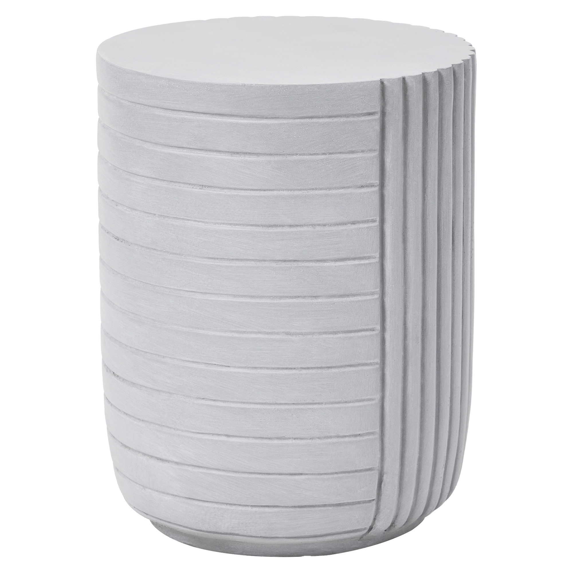 Liberta GEOMETRICAL 2 SIDE TABLE ΛΕΥΚΟ 35x35xH46cm 35x35xH46cm 04-1218