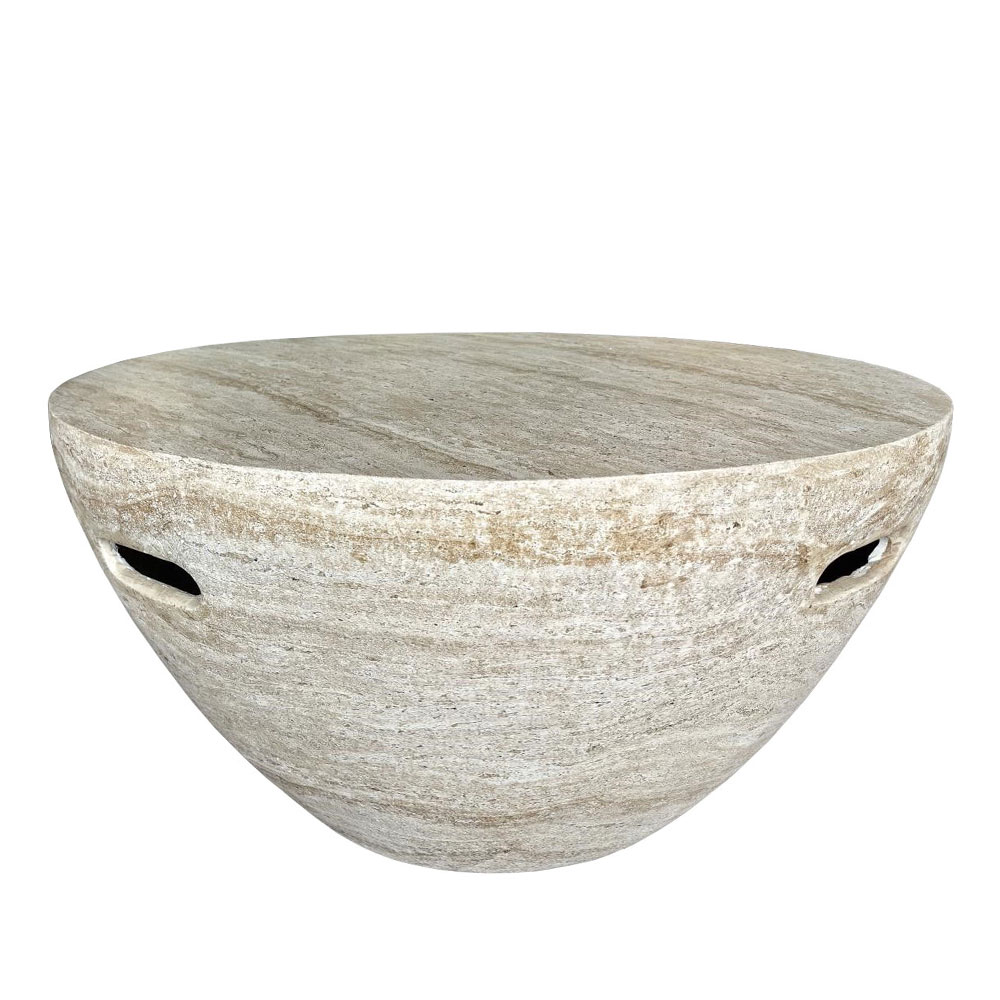 Liberta LITHOS CENTRAL COFFEE TABLE BEIGE 68x68xH36cm 68x68xH36cm 04-1226