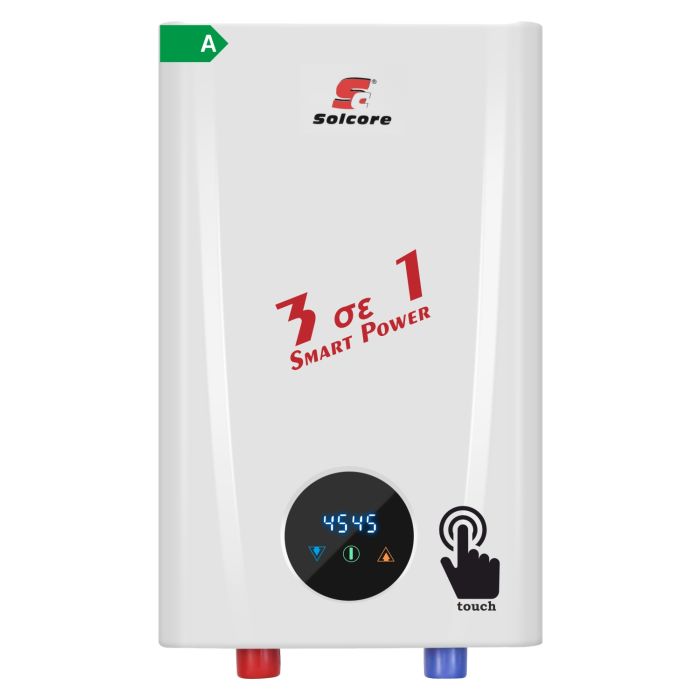 Solcore ΤΑΧΥΘΕΡΜΑΝΤΗΡΑΣ ΝΕΡΟΥ NK2T 5,5-6,5-7,5kW INVERTER 3 ΣΕ 1 ΜΟΝΟΦΑΣΙΚΟΣ SOLCORE KANEL-42.1.19 Solcore ΤΑΧΥΘΕΡΜΑΝΤΗΡΑΣ ΝΕΡΟΥ NK2T 5,5-6,5-7,5kW INVERTER 3 ΣΕ 1 ΜΟΝΟΦΑΣΙΚΟΣ SOLCORE KANEL-42.1.19