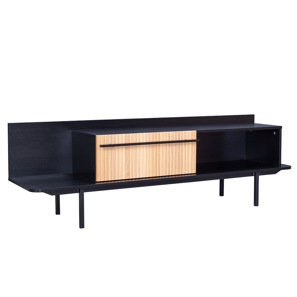 Liberta ORIGAMI TV STAND 1ΣΥΡΤΑΡΙ ΜΑΥΡΟ SONOMA 160×39,5xH50cm 160×39,5xH50cm 05-0720 Liberta ORIGAMI TV STAND 1ΣΥΡΤΑΡΙ ΜΑΥΡΟ SONOMA 160×39,5xH50cm 160×39,5xH50cm 05-0720