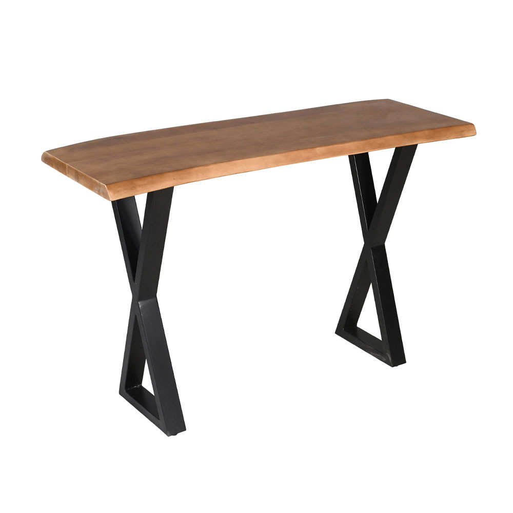 Liberta MINGLE ΚΟΝΣΟΛΑ ΚΑΡΥΔΙ ΜΑΥΡΟ 120x40xH76cm 120x40xH76cm 05-0764