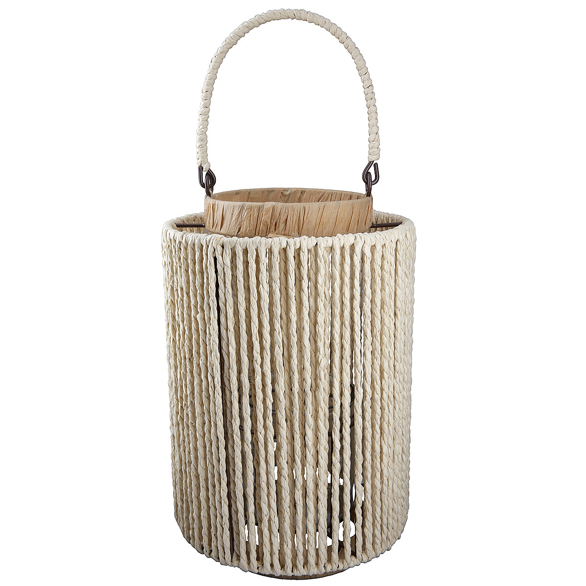 Φανάρι ArteLibre Καφέ Μέταλλο/Χαρτί 28cm Φανάρι ArteLibre Καφέ Μέταλλο/Χαρτί 28cm