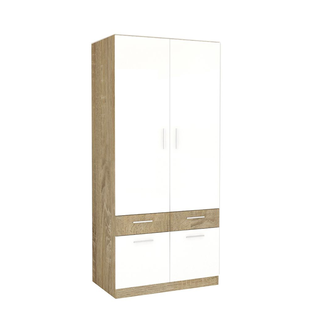 SIX ΝΤΟΥΛΑΠΑ SONOMA ΛΕΥΚΟ 91x56xH199cm 06-0031 SIX ΝΤΟΥΛΑΠΑ SONOMA ΛΕΥΚΟ 91x56xH199cm 06-0031