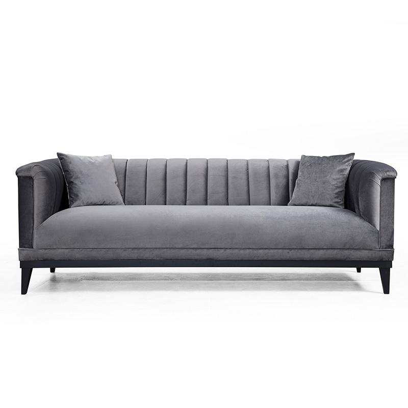 Καναπές 3θέσιος PWF-0541 pakoworld βελούδο ανθρακί 255x89x79εκ 071-001241 Καναπές 3θέσιος PWF-0541 pakoworld βελούδο ανθρακί 255x89x79εκ 071-001241