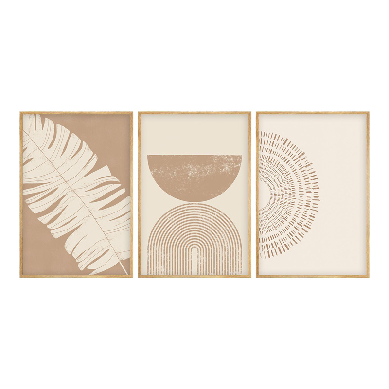 Intrahome Πίνακας σε καμβά Terpen I Intrahome τρίπτυχος με ψηφιακή εκτύπωση 50x2x70εκ | SKU: INTRAPA-182112608