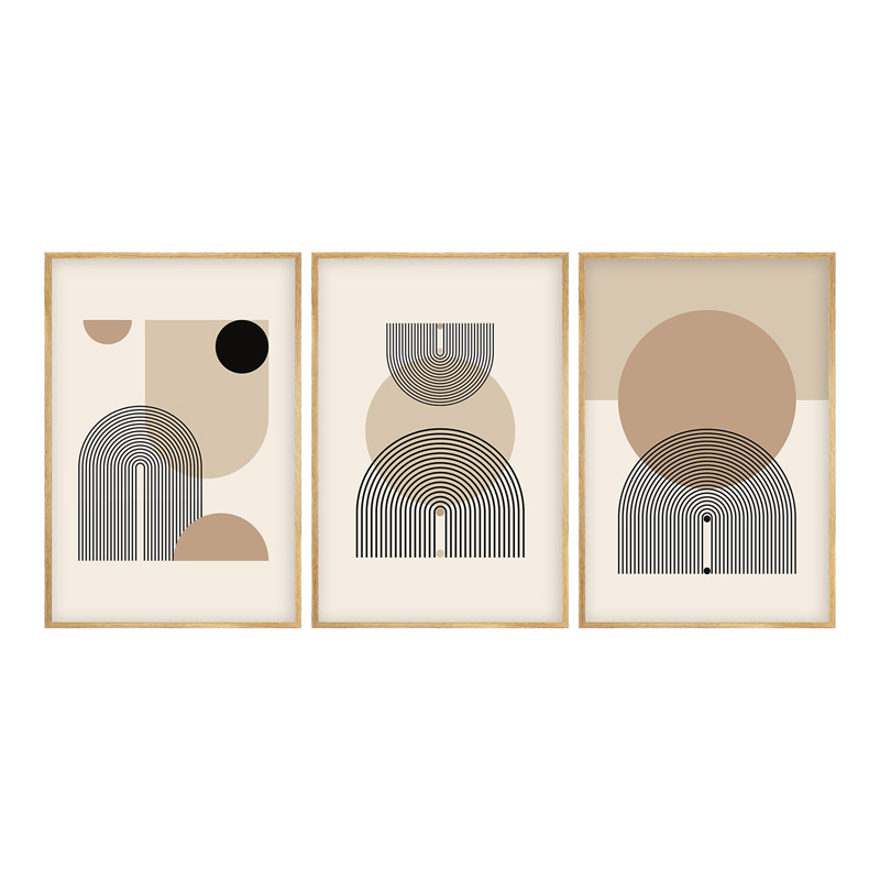 Intrahome Πίνακας σε καμβά Jefton Intrahome τρίπτυχος με ψηφιακή εκτύπωση 50x2x70εκ | SKU: INTRAPA-182112609