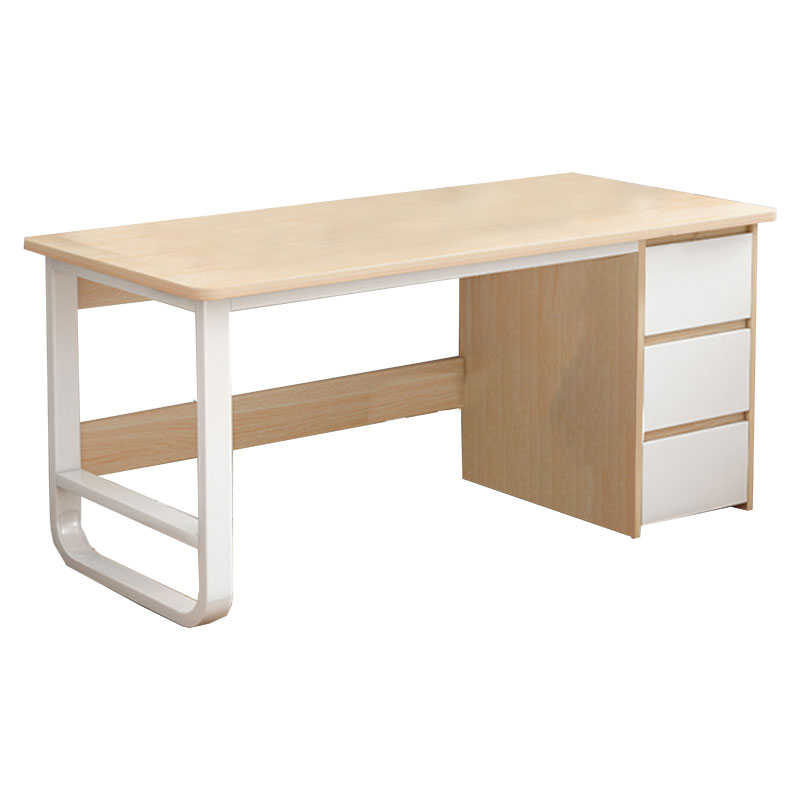 Γραφείο Salto pakoworld με συρταριέρα MDF φυσικό-λευκό 120x48x74εκ 072-000068 Γραφείο Salto pakoworld με συρταριέρα MDF φυσικό-λευκό 120x48x74εκ 072-000068