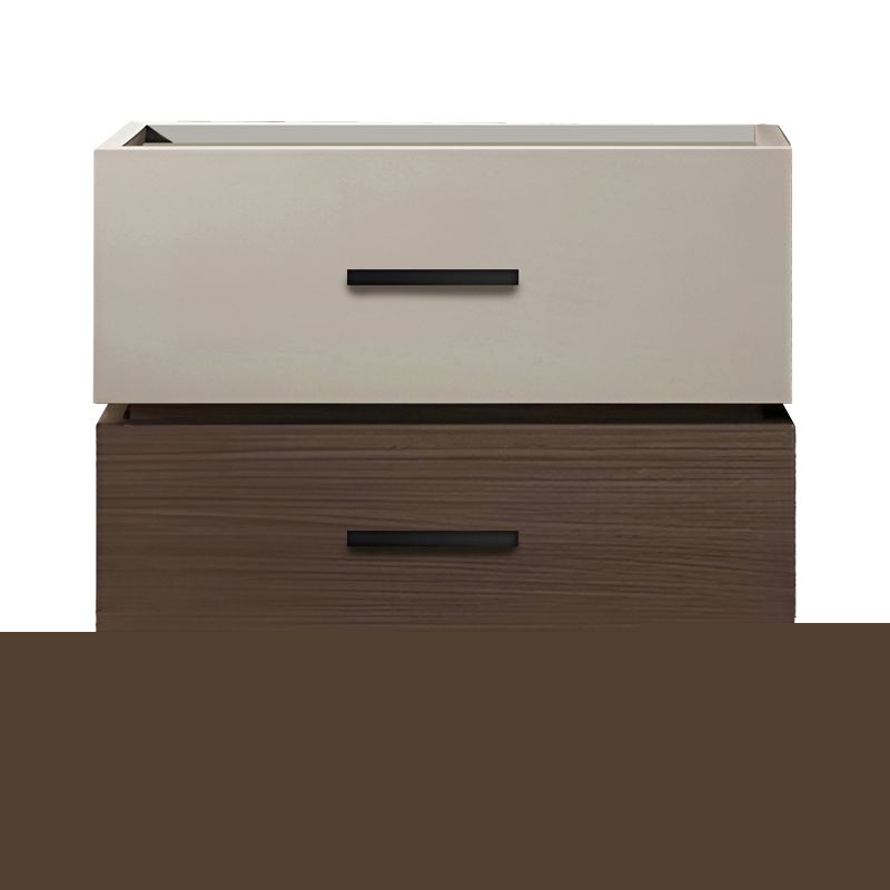 Intrahome Κομοδίνο Sonlen Intrahome mdf σε καρυδί-μπεζ απόχρωση 60x40x44.5εκ | SKU: INTRAPA-183111216