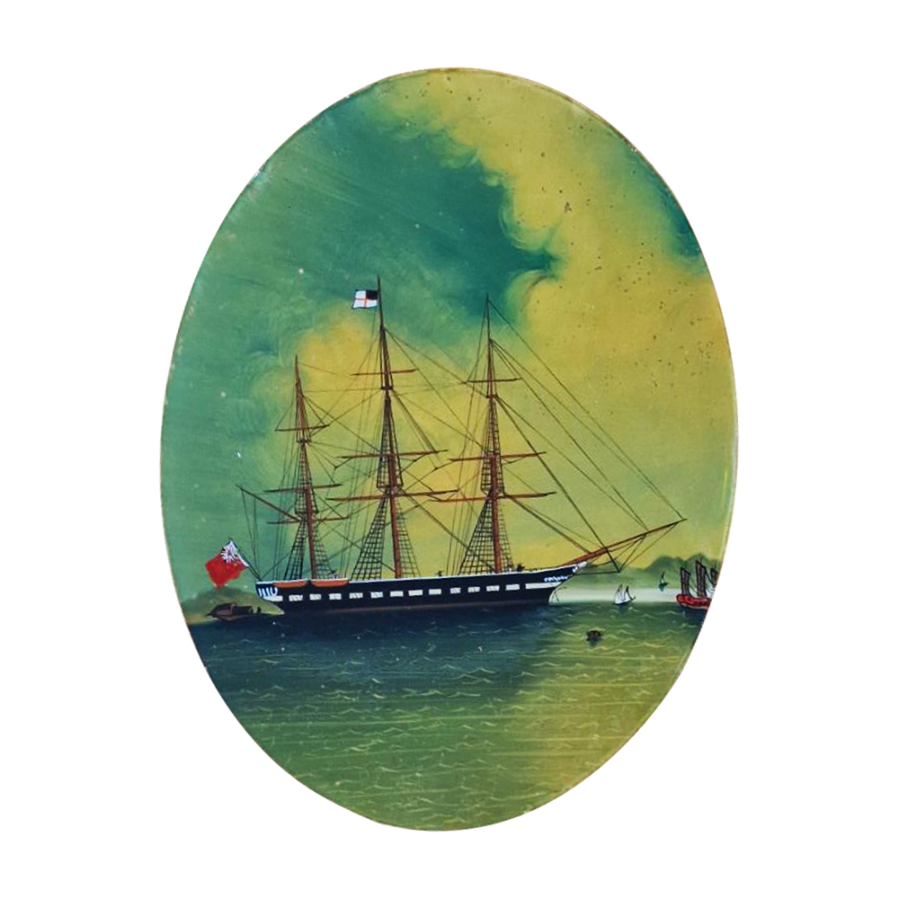 Artekko Γυάλινο Κάδρο Reversed Painting στο Χέρι (35x28)cm Artekko 076-0056