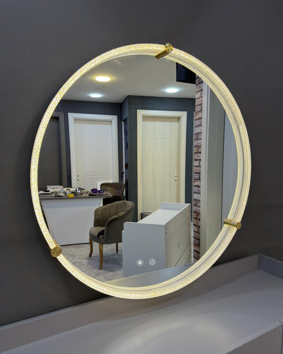 Καθρέφτης LED MA-01 Φ60cm κωδ. 0762-MA-01