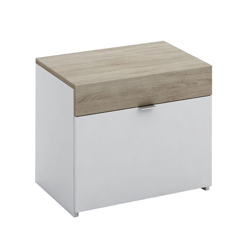 Liberta MY BOX ΚΟΜΟΔΙΝΟ SONOMA ΣΚΟΥΡΟ ΛΕΥΚΟ HIGH GLOSS 50x36xH43cm 50x36xH43cm 09-0786 Liberta MY BOX ΚΟΜΟΔΙΝΟ SONOMA ΣΚΟΥΡΟ ΛΕΥΚΟ HIGH GLOSS 50x36xH43cm 50x36xH43cm 09-0786