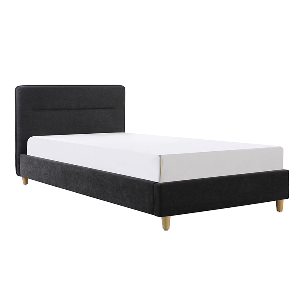 SIESTA ΚΡΕΒΑΤΙ (ΓΙΑ ΣΤΡΩΜΑ 120x200cm) ΓΚΡΙ ΣΚΟΥΡΟ 213x134xH103cm 09-1133 SIESTA ΚΡΕΒΑΤΙ (ΓΙΑ ΣΤΡΩΜΑ 120x200cm) ΓΚΡΙ ΣΚΟΥΡΟ 213x134xH103cm 09-1133