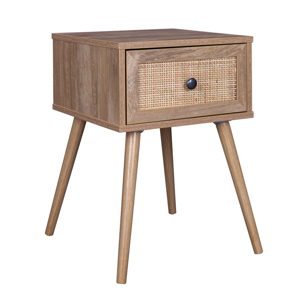 Liberta AMMOS ΚΟΜΟΔΙΝΟ 1ΣΥΡΤΑΡΙ ΦΥΣΙΚΟ ΜΕ RATTAN 40x35xH61cm 40x35xH61cm 09-1452