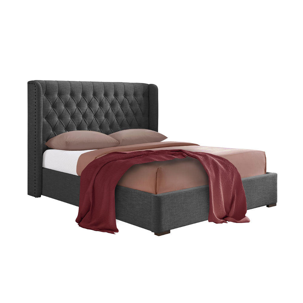 Liberta DUCHESS ΚΡΕΒΑΤΙ (ΓΙΑ ΣΤΡΩΜΑ 160x200cm) ΑΝΘΡΑΚΙ 220,5x181xH135cm 220,5x181xH135cm 09-1786 Liberta DUCHESS ΚΡΕΒΑΤΙ (ΓΙΑ ΣΤΡΩΜΑ 160x200cm) ΑΝΘΡΑΚΙ 220,5x181xH135cm 220,5x181xH135cm 09-1786
