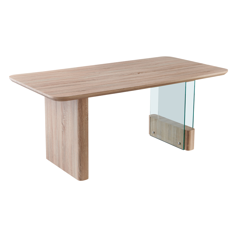 Intrahome Tραπέζι Faghan Intrahome καφέ mdf 180x90x76εκ | SKU: INTRAPA-104111145