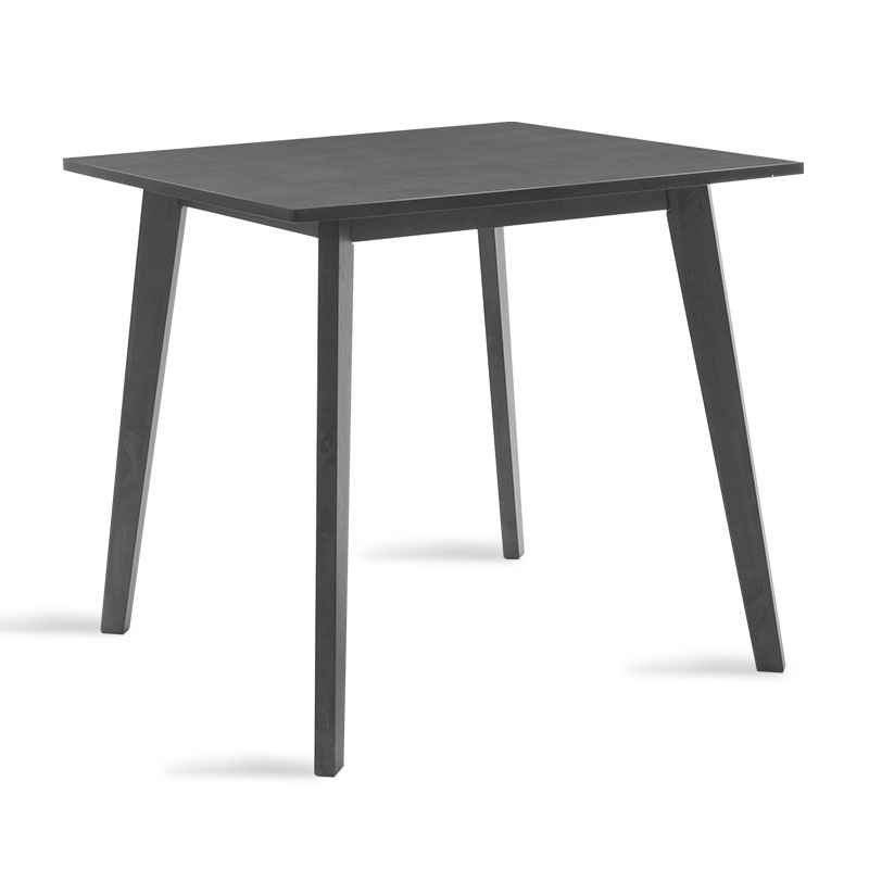 Τραπέζι Benson pakoworld MDF με καπλαμά χρώμα rustic grey 80x80x75εκ 097-000002 Τραπέζι Benson pakoworld MDF με καπλαμά χρώμα rustic grey 80x80x75εκ 097-000002