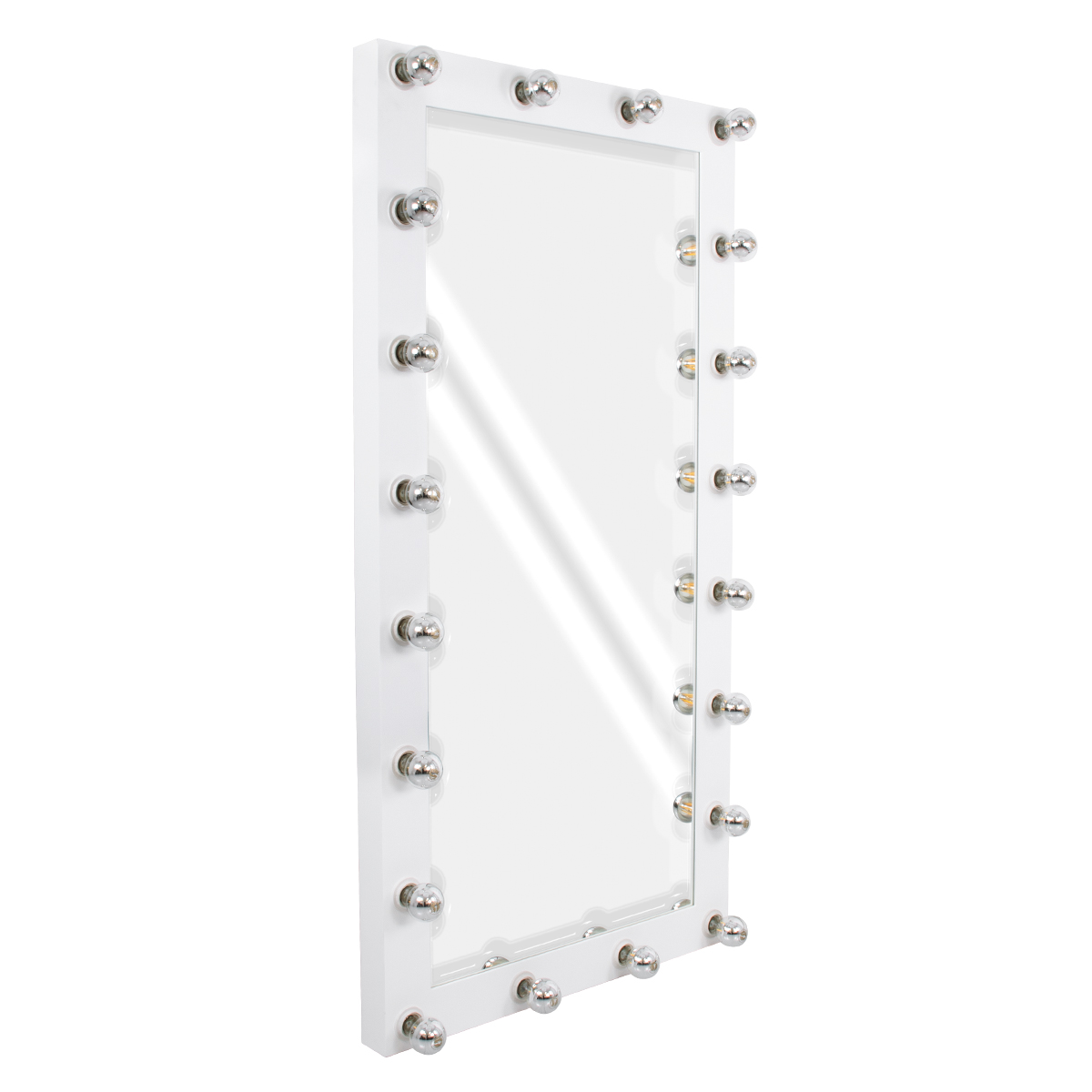MIRROR-160×80-4 GloboStar® MAKEUP MIRROR-160×80-4 Μοντέρνος Καθρέπτης Μακιγιάζ με Πλαίσιο Φυσικού Ξύλου με Διακόπτη On/Off 20 x E27 AC220-240V – Μ80 x Π7 x Υ160cm – Λευκή Λάκα MIRROR-160×80-4 GloboStar® MAKEUP MIRROR-160×80-4 Μοντέρνος Καθρέπτης Μακιγιάζ με Πλαίσιο Φυσικού Ξύλου με Διακόπτη On/Off 20 x E27 AC220-240V – Μ80 x Π7 x Υ160cm – Λευκή Λάκα