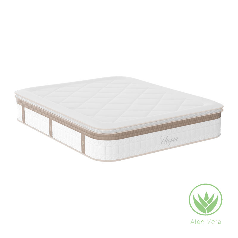 Intrahome Στρώμα Utopia Intrahome pocket spring με ανώστρωμα aloe vera 30-32cm 140x200εκ | SKU: INTRAPA-211111137
