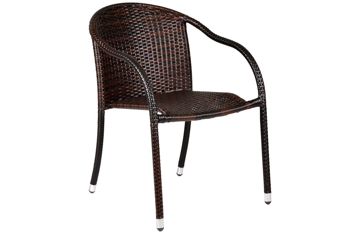 Πολυθρόνα κήπου “MONICA” μεταλλική-wicker σε χρώμα cappuccino 56x68x84 100-00080 Πολυθρόνα κήπου “MONICA” μεταλλική-wicker σε χρώμα cappuccino 56x68x84 100-00080