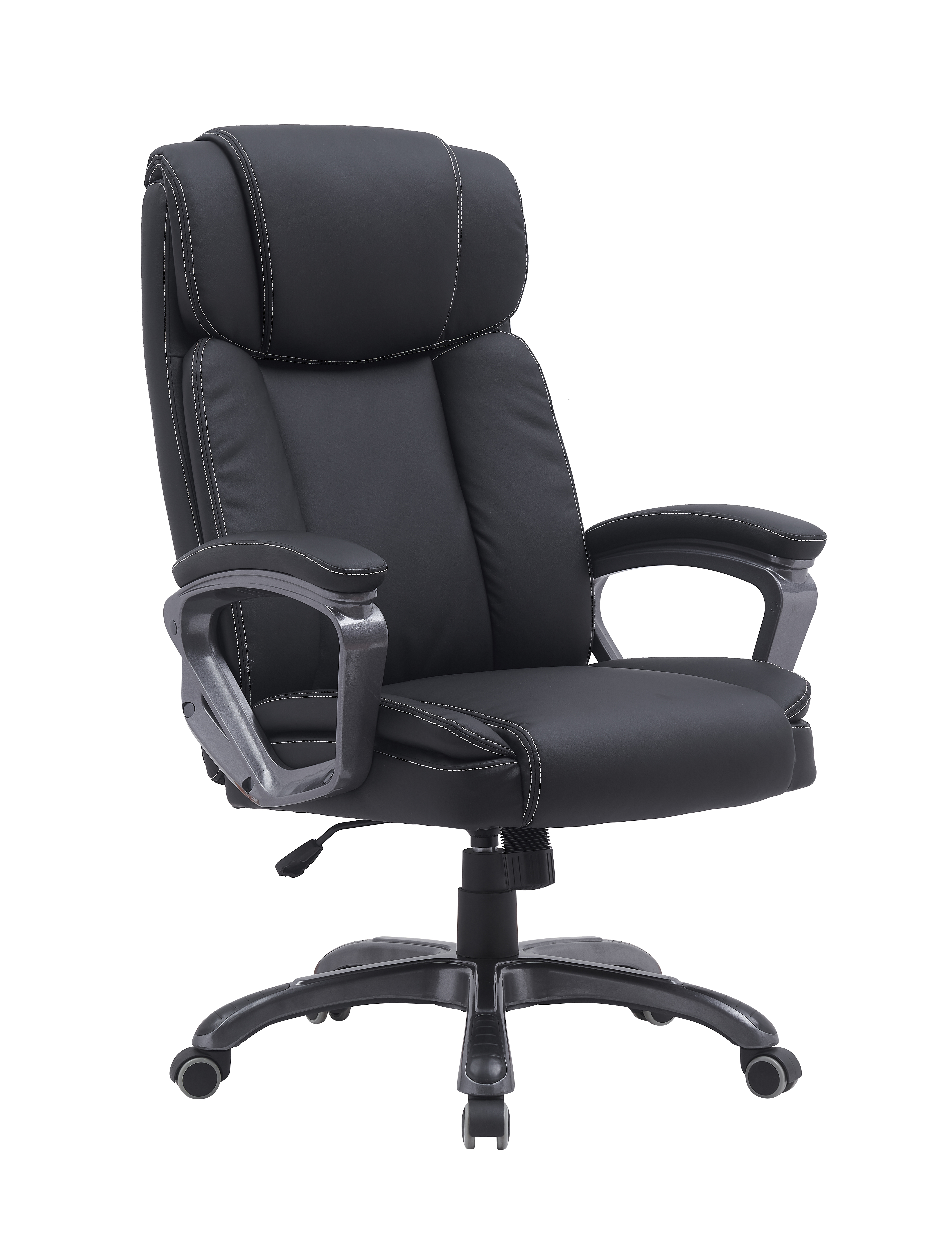 Πολυθρόνα γραφείου διευθυντή “DALIA” Premium Quality pu μαύρο 68x75x109/117 100-03334