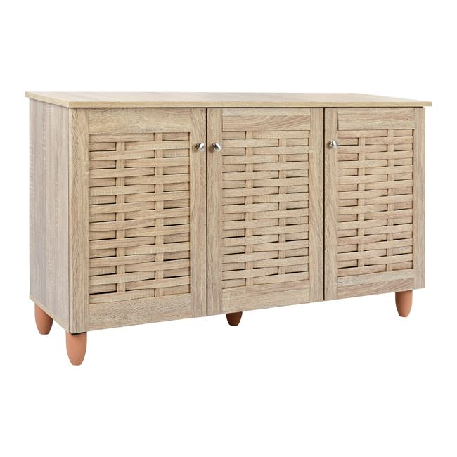 Παπουτσοθήκη-ντουλάπι REAL χρώμα sonoma 114x33x67.5 100-03557 Παπουτσοθήκη-ντουλάπι REAL χρώμα sonoma 114x33x67.5 100-03557