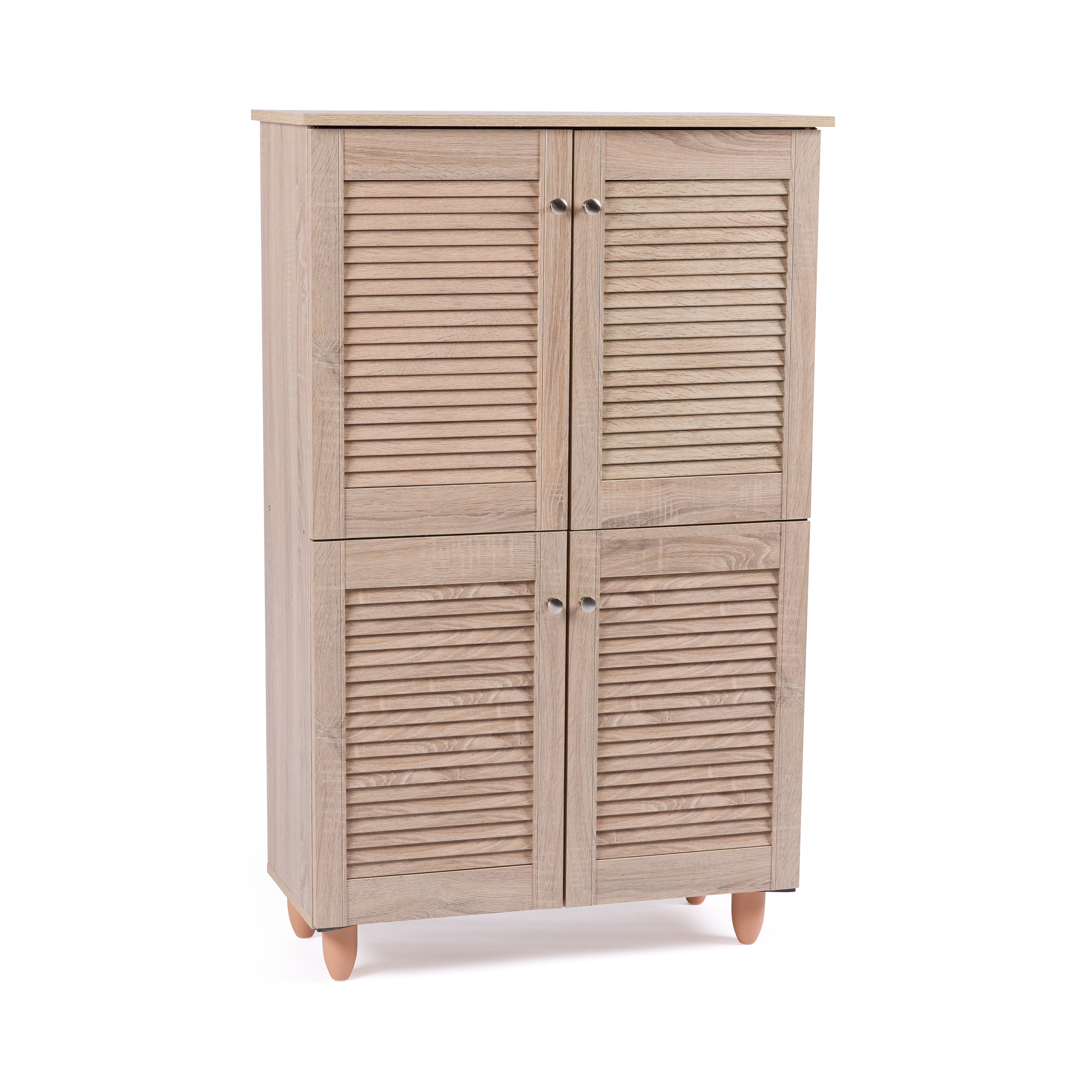 Παπουτσοθήκη-ντουλάπι REA χρώμα sonoma 77x34x123 100-03569