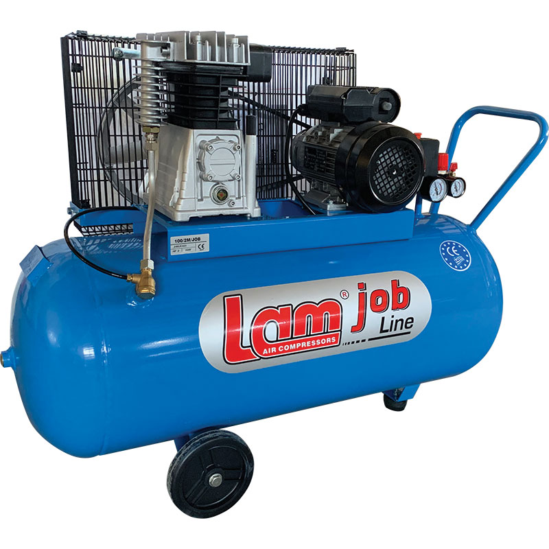 LAM Αεροσυμπιεστής 100L 2HP/230V LAM100/2M/JOB LAM Αεροσυμπιεστής 100L 2HP/230V LAM100/2M/JOB