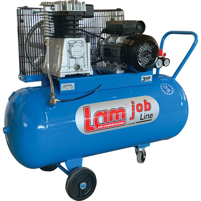 Αεροσυμπιεστής 100L 3HP/230V LAM100/3M/JOB