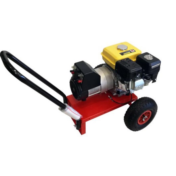 Γεννήτρια Ρεύματος Και Ραβδιστικού Ιταλίας 220 Volt & 12-24Volt 2σε1- Interpower 6,5HP KIDO-
530/11