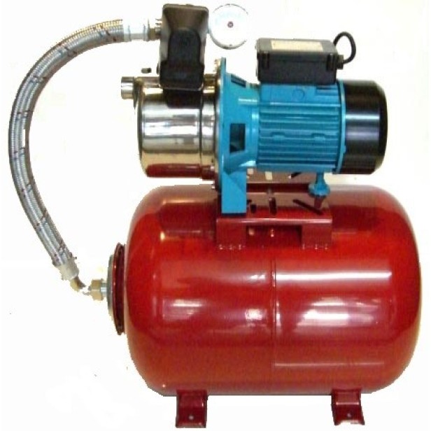 Πιεστικό Συγκρότημα Οριζόντιο Με Αυτόματη Αντλία JET INOX 100 1HP& 60Lit Δοχείο KIDO-
618/264