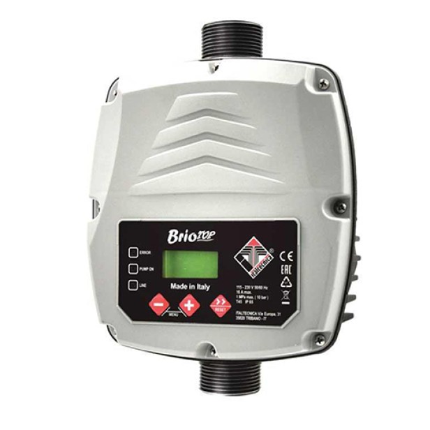Αυτόματος Ρυθμιστής Πίεσης-Κοντρόλ BRIO TOP Italtecnica Για Αντλίες KIDO-
094/111