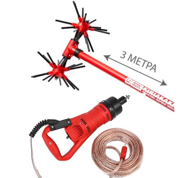 Ραβδιστική Βέργα SIK 32 Με Κοντάρι Αλουμινίου Με Μοτέρ 3 Μέτρα KIDO-
090/348