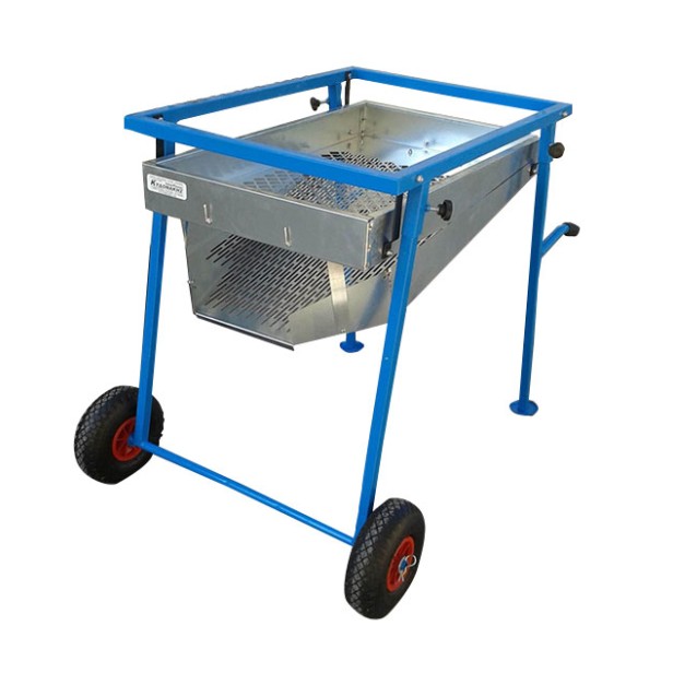 Κόσκινο Διαχωρισμού Ελιάς-Φύλλων Γαλβανιζέ Χειροκίνητο ΜΕ ΤΡΟΧΟΥΣ KIDO-
090/336