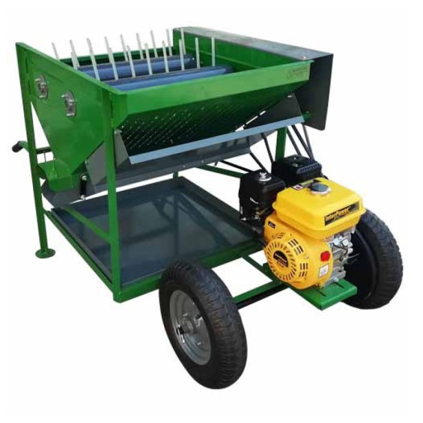 Ελαιοραβδιστικό Τραπέζι Με Δόνηση 2 Κυλίνδρων Με Κοχλία & Κινητήρα Interpower 6,5HP KIDO-
090/244