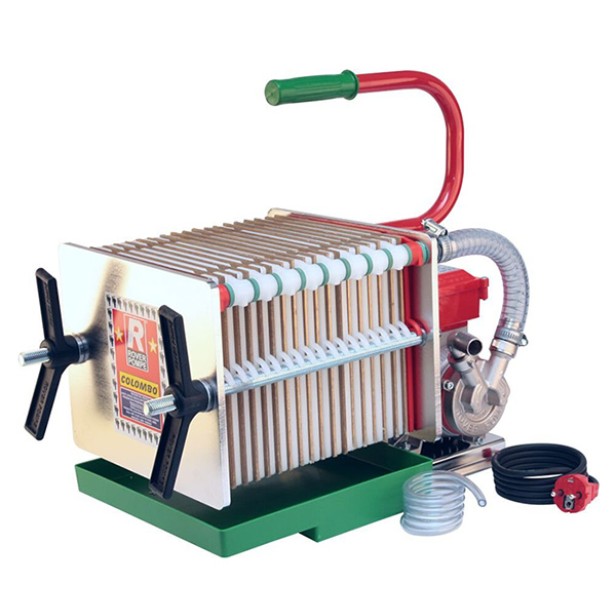 ΑΝΤΛΙΑ COLOMBO 18 Inox ROVER ΙΤΑΛΙΑΣ Με Φίλτρα Για Κρασί, Λάδι & Οινοπνευματώδη Ποτά KIDO-
692/39